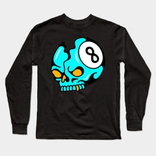 Skull 8ball Long Sleeve T-Shirt